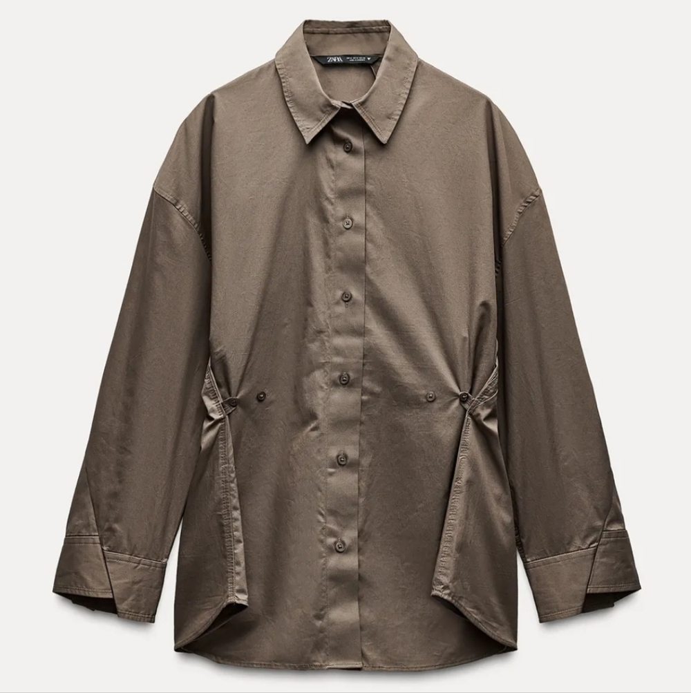 Adjustable Oversized Button Down - image 1